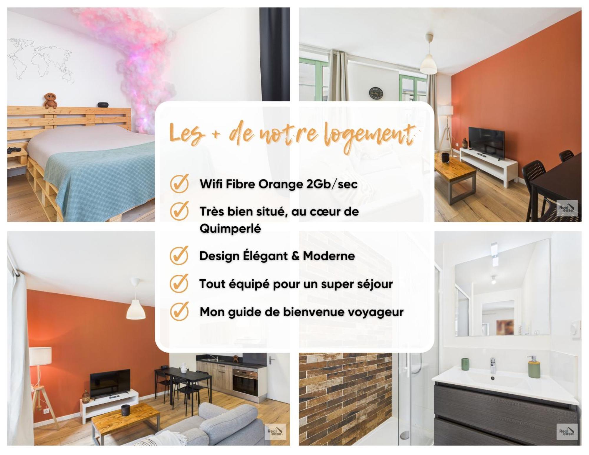 Logement De Caractere En Haute Ville De Quimperlé Exteriér fotografie